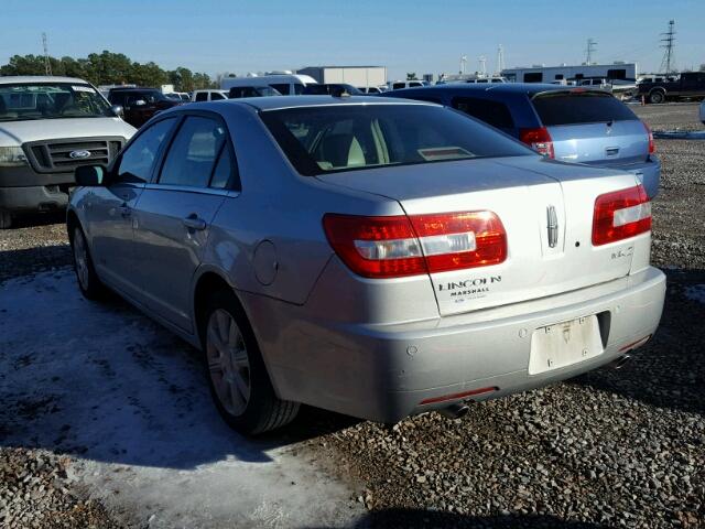 3LNHM26T49R635834 - 2009 LINCOLN MKZ SILVER photo 3