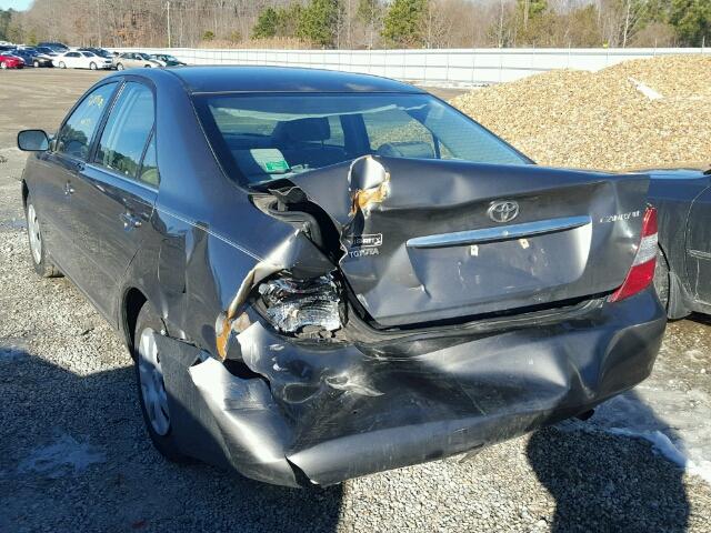 4T1BE30K34U914735 - 2004 TOYOTA CAMRY LE GRAY photo 3