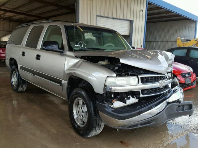 3GNEC16T11G207344 - 2001 CHEVROLET SUBURBAN C TAN photo 1