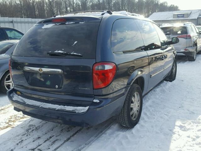 2A4GP54L07R115283 - 2007 CHRYSLER TOWN & COU BLUE photo 4