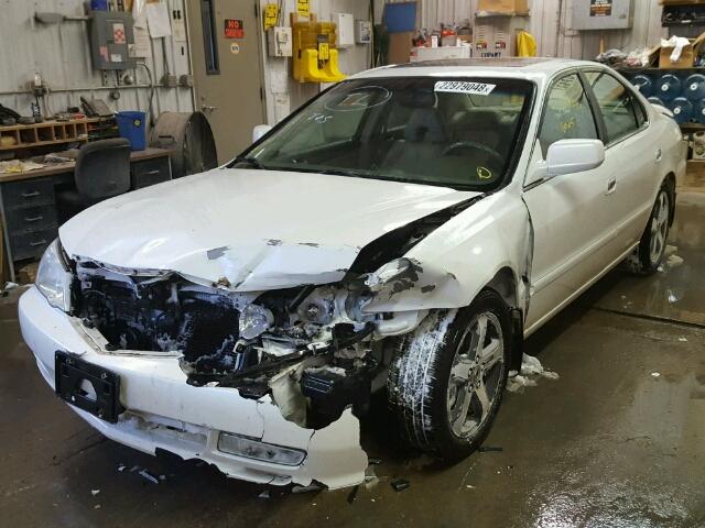 19UUA56893A029344 - 2003 ACURA 3.2TL TYPE WHITE photo 2