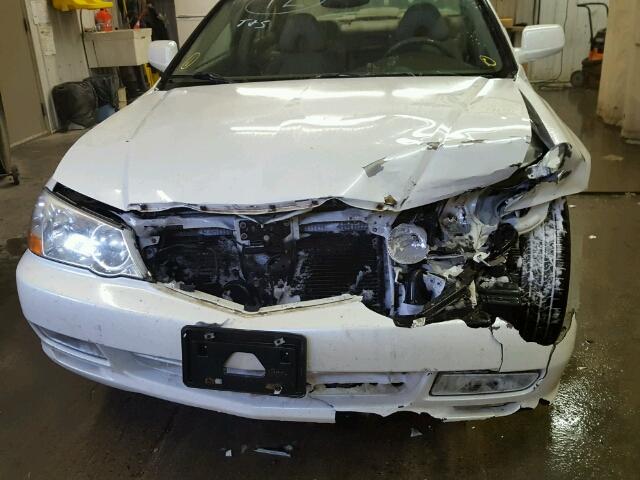 19UUA56893A029344 - 2003 ACURA 3.2TL TYPE WHITE photo 9