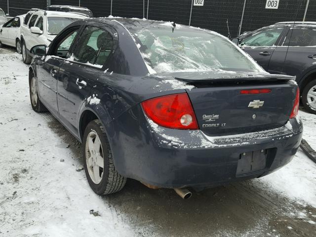 1G1AL58F287139561 - 2008 CHEVROLET COBALT LT GRAY photo 3