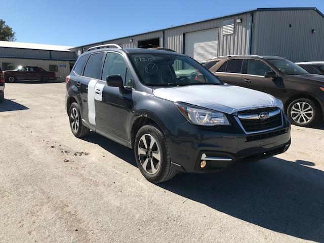 JF2SJAGC1JH428806 - 2018 SUBARU FORESTER 2 GRAY photo 1