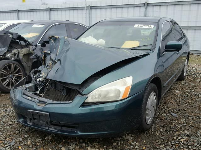 JHMCM56393C085132 - 2003 HONDA ACCORD LX GREEN photo 2