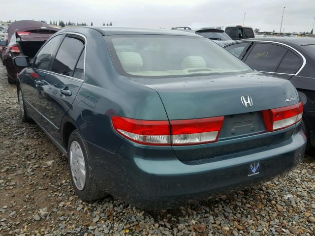 JHMCM56393C085132 - 2003 HONDA ACCORD LX GREEN photo 3