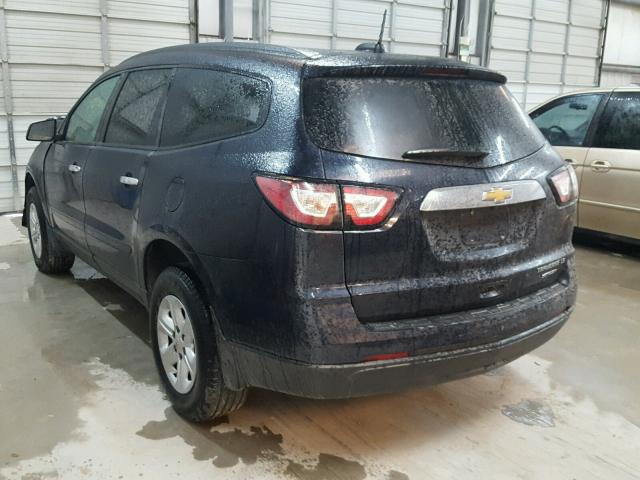 1GNKRFKD4GJ167362 - 2016 CHEVROLET TRAVERSE L WHITE photo 3