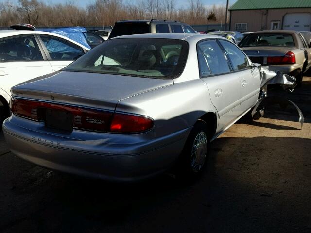 2G4WS52J621128690 - 2002 BUICK CENTURY CU SILVER photo 4