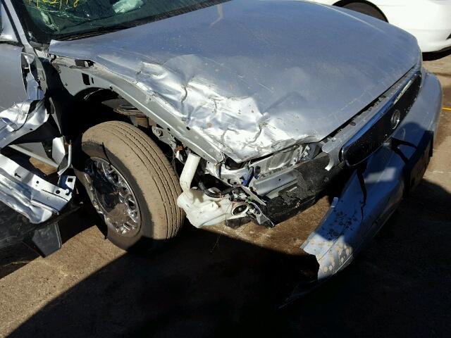 2G4WS52J621128690 - 2002 BUICK CENTURY CU SILVER photo 9