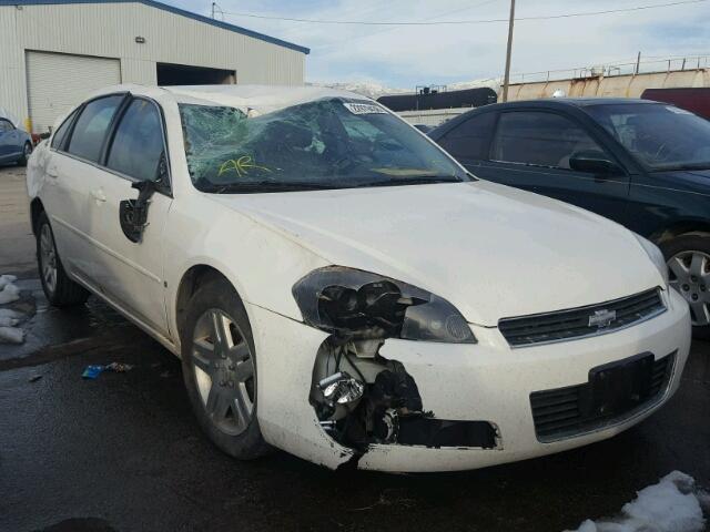 2G1WC58R179151567 - 2007 CHEVROLET IMPALA LT WHITE photo 1