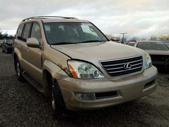 JTJBT20X860102502 - 2006 LEXUS GX 470 GOLD photo 1