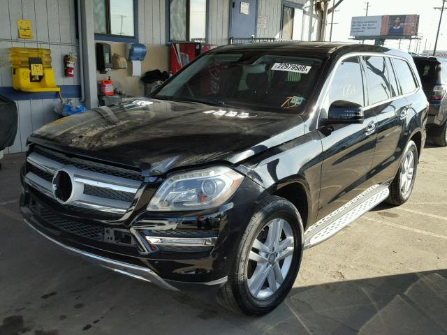 4JGDF2EE0GA678702 - 2016 MERCEDES-BENZ GL 350 BLU BLACK photo 2