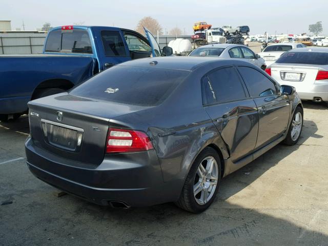 19UUA662X8A036280 - 2008 ACURA TL GRAY photo 4