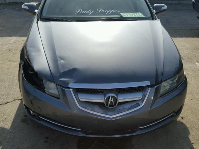 19UUA662X8A036280 - 2008 ACURA TL GRAY photo 9