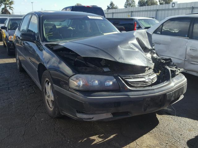 2G1WH55K3Y9306923 - 2000 CHEVROLET IMPALA LS BLACK photo 1