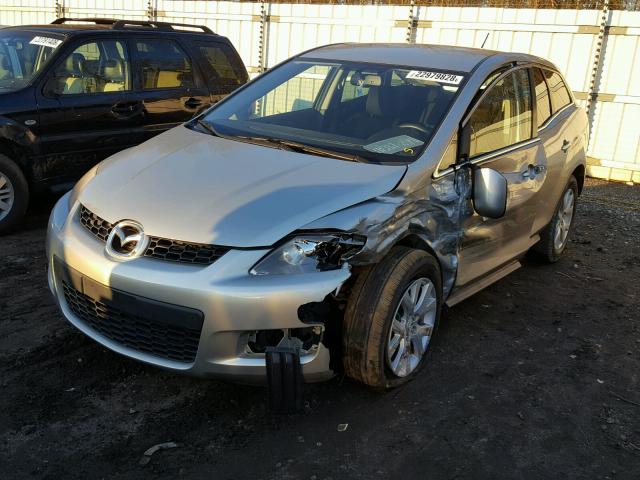 JM3ER293980206375 - 2008 MAZDA CX-7 SILVER photo 2