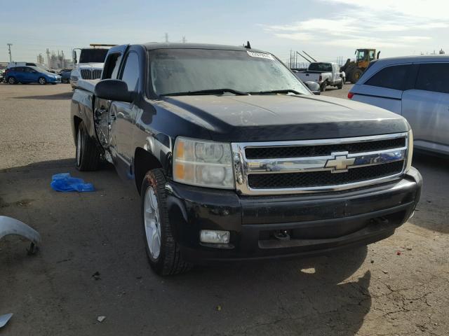 2GCEC13J271507326 - 2007 CHEVROLET SILVERADO BLACK photo 1