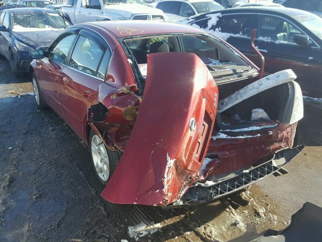 1N4AL11D74C109195 - 2004 NISSAN ALTIMA BAS RED photo 3