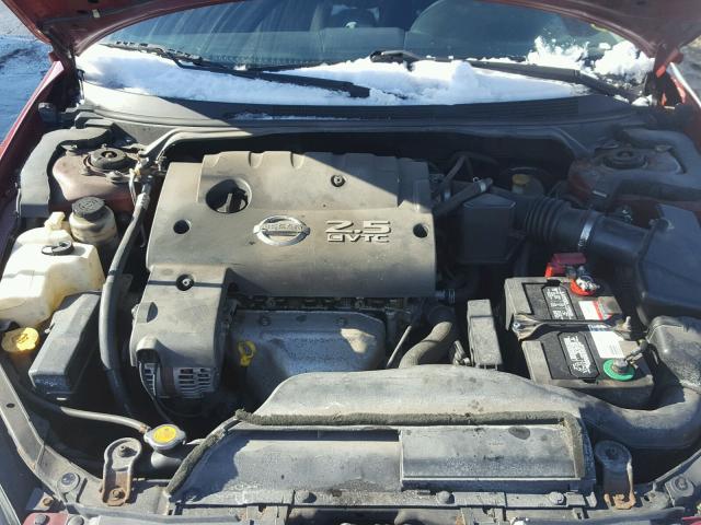 1N4AL11D74C109195 - 2004 NISSAN ALTIMA BAS RED photo 7