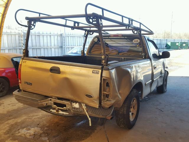 1FTRF17W3YNA80141 - 2000 FORD F150 TAN photo 4