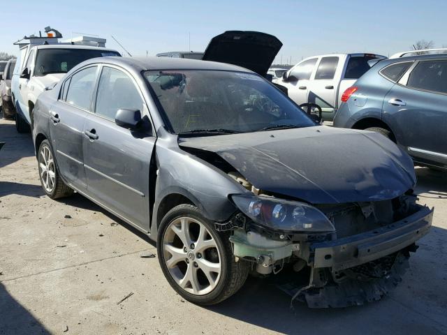 JM1BK32F381168565 - 2008 MAZDA 3 I GRAY photo 1