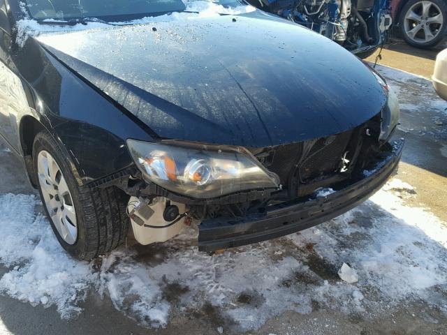 JF1GE61699H511183 - 2009 SUBARU IMPREZA 2. BLACK photo 9