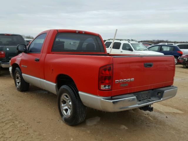 1D7HA16K73J668994 - 2003 DODGE RAM 1500 S RED photo 3