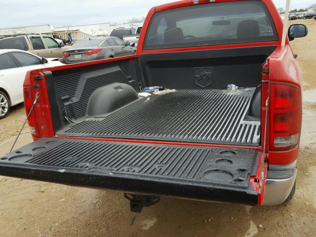 1D7HA16K73J668994 - 2003 DODGE RAM 1500 S RED photo 6