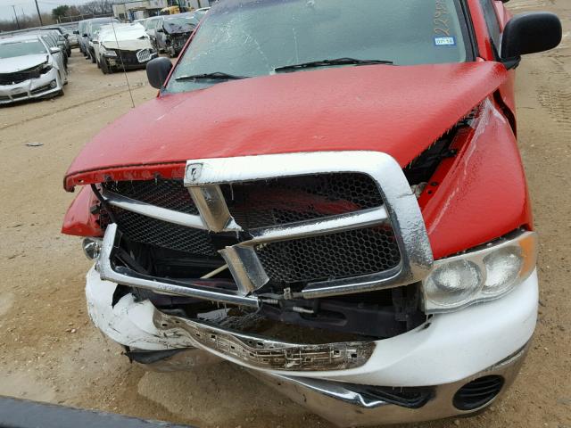 1D7HA16K73J668994 - 2003 DODGE RAM 1500 S RED photo 9