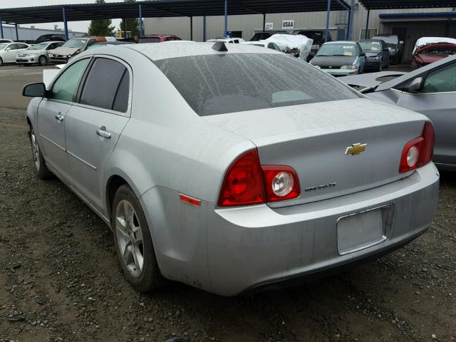 1G1ZC5E03CF392888 - 2012 CHEVROLET MALIBU 1LT 银色 照片 3