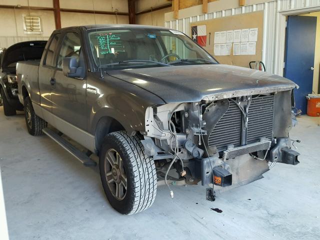 1FTRX12W05NC09615 - 2005 FORD F150 GRAY photo 1