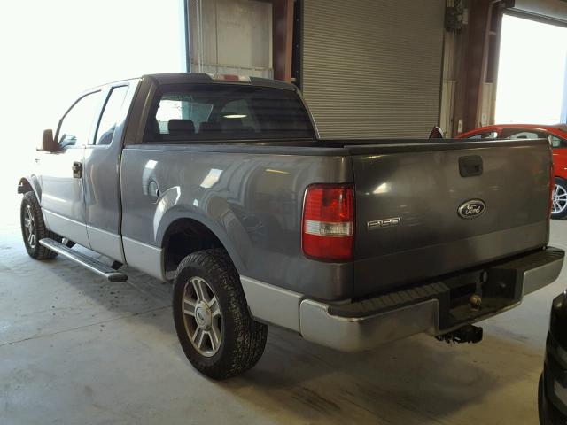 1FTRX12W05NC09615 - 2005 FORD F150 GRAY photo 3