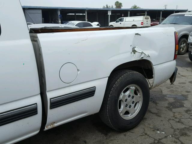 2GCEC19T8X1271127 - 1999 CHEVROLET SILVERADO WHITE photo 10