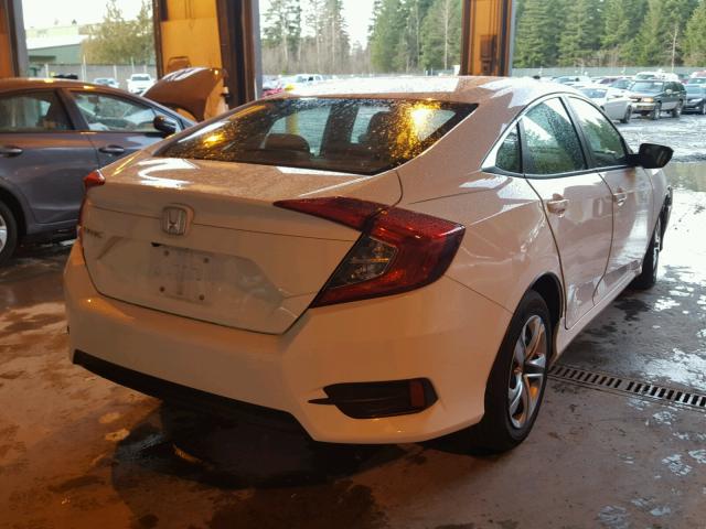 19XFC2F5XHE202413 - 2017 HONDA CIVIC LX WHITE photo 4