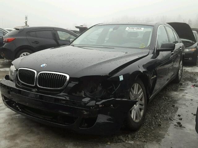 WBAHL83518DT11261 - 2008 BMW ALPINA B7 BLACK photo 2