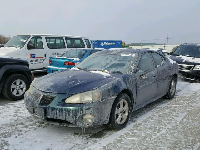 2G2WS522351161961 - 2005 PONTIAC GRAND PRIX GREEN photo 2