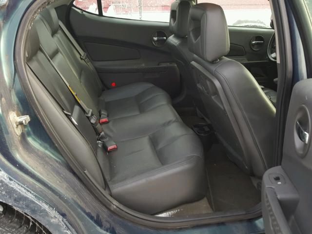 2G2WS522351161961 - 2005 PONTIAC GRAND PRIX GREEN photo 6
