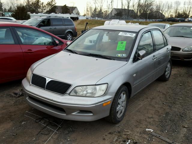 JA3AJ36E03U011260 - 2003 MITSUBISHI LANCER LS BEIGE photo 2