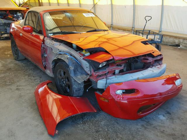 JM1NA3511M1214811 - 1991 MAZDA MX-5 MIATA RED photo 1