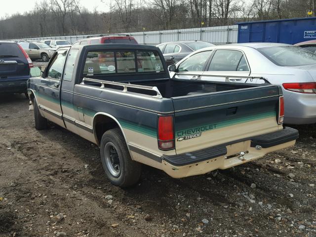 1GCCS19Z0P0126447 - 1993 CHEVROLET S TRUCK S1 GREEN photo 3