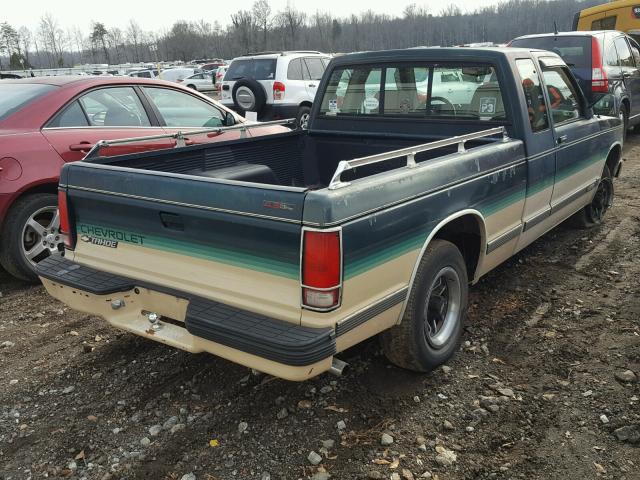 1GCCS19Z0P0126447 - 1993 CHEVROLET S TRUCK S1 GREEN photo 4