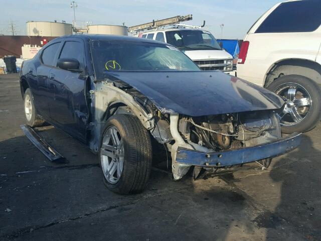 2B3KA43G96H131990 - 2006 DODGE CHARGER SE BLUE photo 2