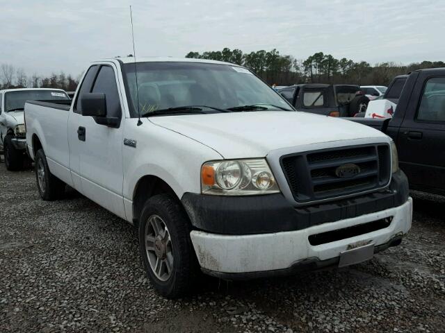 1FTRF12277KB63088 - 2007 FORD F150 WHITE photo 1