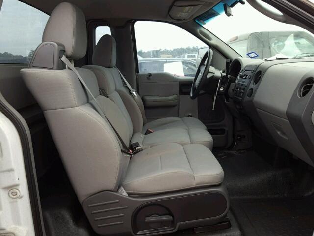 1FTRF12277KB63088 - 2007 FORD F150 WHITE photo 5