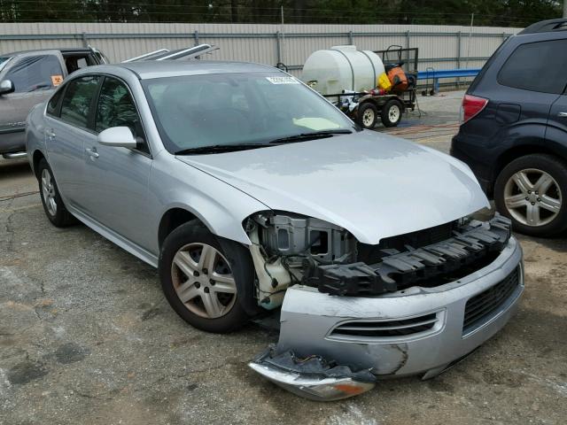 2G1WA5EK0A1237939 - 2010 CHEVROLET IMPALA LS SILVER photo 1