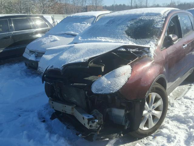 4S4WX86C364416949 - 2006 SUBARU B9 TRIBECA BURGUNDY photo 2