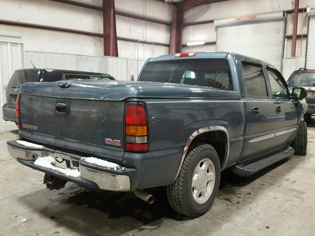 2GTEC13T761114292 - 2006 GMC NEW SIERRA BLUE photo 4