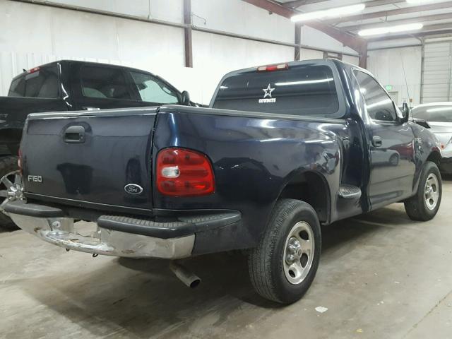 2FTRF07214CA09429 - 2004 FORD F-150 HERI BLUE photo 4