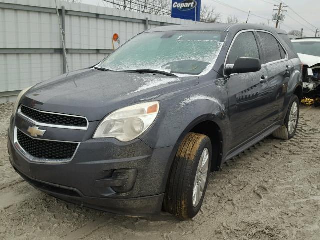 2CNALBEC8B6234743 - 2011 CHEVROLET EQUINOX LS GRAY photo 2