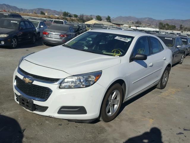 1G11B5SL3EF123100 - 2014 CHEVROLET MALIBU LS თეთრი ფოტო 2